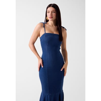 Denim Bodycon Dress GUESS