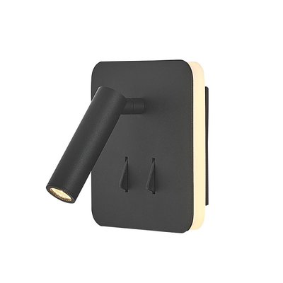 Applique Led Tête De Lit Noire Cayman Ii MILLUMINE