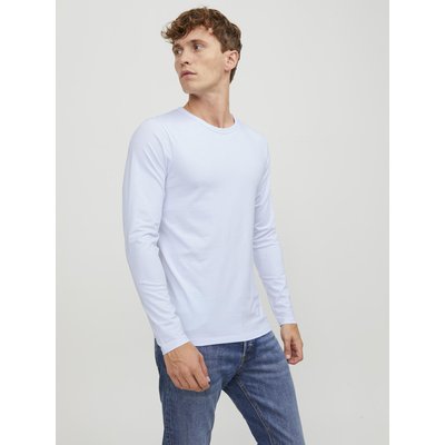 t-shirt à manches longues Uni Col rond t-shirt à manches longues JACK & JONES