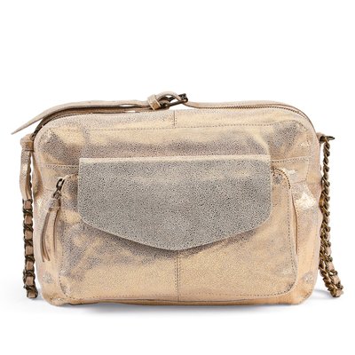 Grand sac à main en cuir Naina PIECES