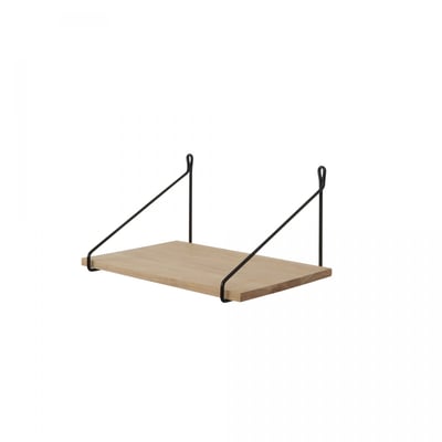 Etagère Vintage Chêne Rustique Brut 40 x 25 cm ARCHIV