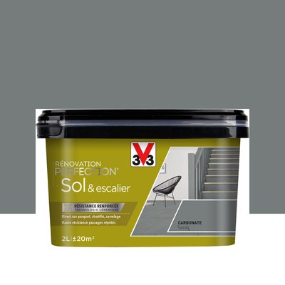 Peinture intérieure Rénovation Perfection® Sol & escalier Satin, Les gris V33