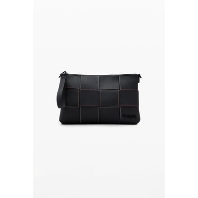 Sac à bandoulière M tressé surpiqûres DESIGUAL