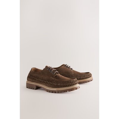 Chaussures bateau tissées NEXT