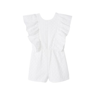 Combishort en broderie anglaise cérémonie VERTBAUDET