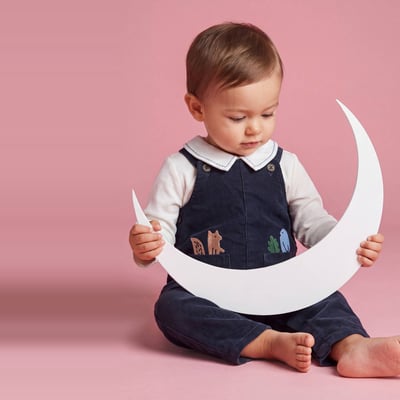 Salopette en coton BOUT'CHOU