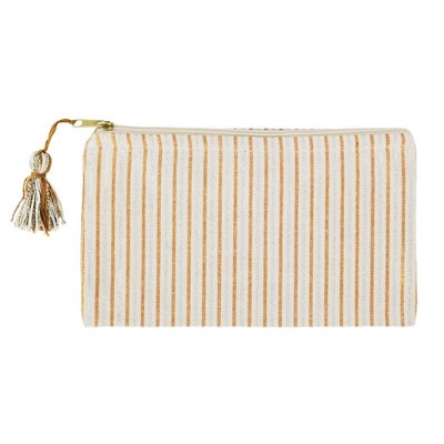 Pochette coton rayures MADAM STOLTZ