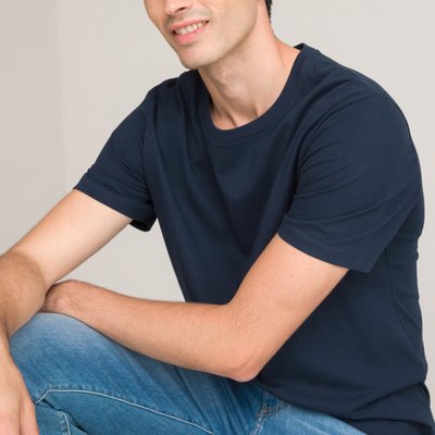 T-shirt col rond manches courtes LA REDOUTE COLLECTIONS