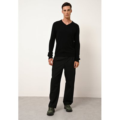 TOM pull col v noir en cachemire JUST CASHMERE