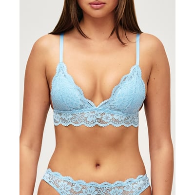 Soutien-gorge triangle paddé en dentelle florale FAVORIZ UNDIZ