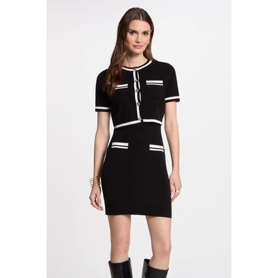 Robe tricot courte ajustée MORGAN