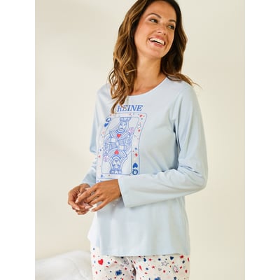 Tee-shirt de pyjama coton DAXON