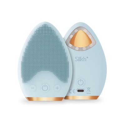 Brosse visage anti âge LED cryothérapie Bright Lux SILKN