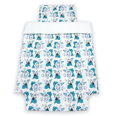 Parure de lit bébé en coton SAVANA SEVIRA KIDS