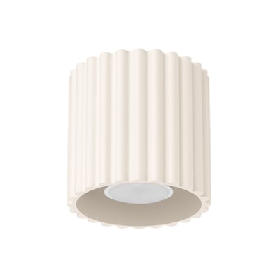 Plafonnier Aluminium Beige GU10 1 Aura EDEN