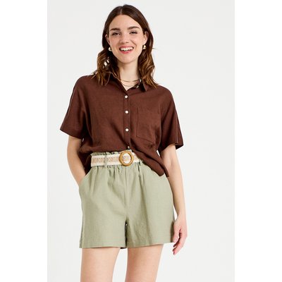 Short flare avec ceinture amovible CACHE CACHE