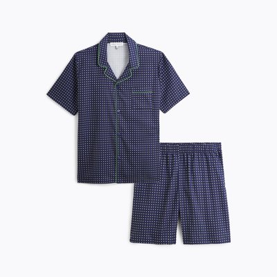 Pyjama col tailleur en satin, EDMOND LAURENCE TAVERNIER