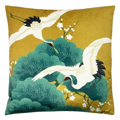 Kensho Velvet Filled Cushion 50x50cm PAOLETTI