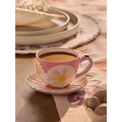 Tasse et soucoupe à fleurs NEXT