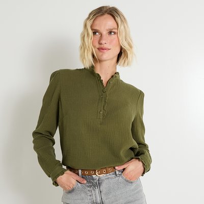 Blouse en gaze de coton GRAIN DE MALICE