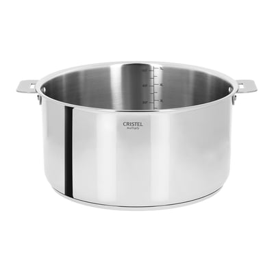 Casserole en inox Multiply à poignée amovible CASTELINE CRISTEL