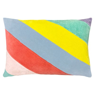 Della Cotton Velvet Filled Cushion 40x60cm FURN.