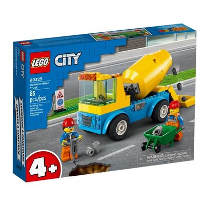 Le camion bétonnière LEGO