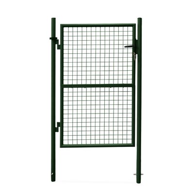 Portillon de jardin métal avec serrure et poignée PORTILLON 150 X 87CM SWEEEK