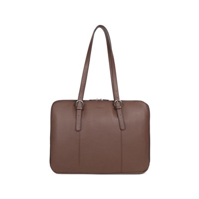Sac porté épaule 2 anses  15" & A4  Cuir CONFORT HEXAGONA