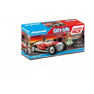 71078 Voiture vintage couple PLAYMOBIL