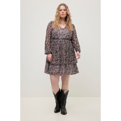 Robe mini, ligne en A, imprimé cachemire STUDIO UNTOLD