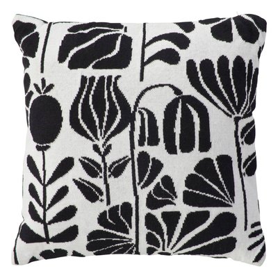 Coussin effet tricot TWISTED LIME ATMOSPHERA