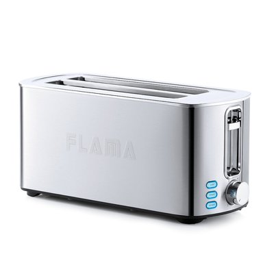 Torradeira em inox 1400W 969FL, da Flama FLAMA