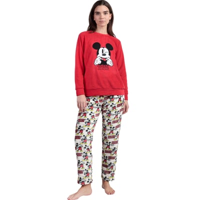 Pyjama pantalon top manches longues Best Mickey Disney ADMAS