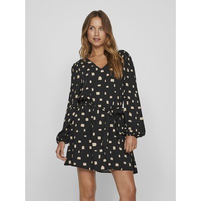 Robe courte imprimée graphique VILA