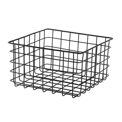 Panier filaire noir petit modèle - H16 cm CALICOSY