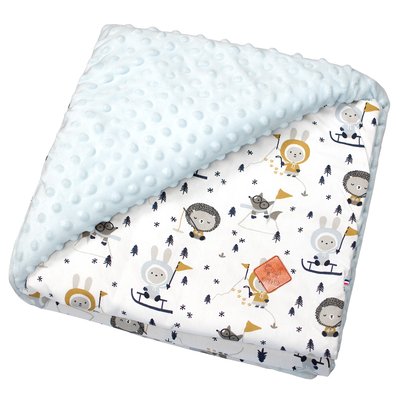 Couverture réversible en minky ELI ESKIMO SEVIRA KIDS