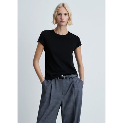 T-shirt coton manches courtes MANGO