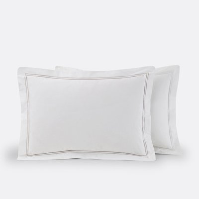 Palace Cotton Percale Pillowcase LA REDOUTE INTERIEURS