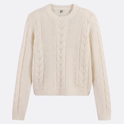 Pullover im Ajourmuster, Wolle-Alpaka-Mischung LA REDOUTE COLLECTIONS
