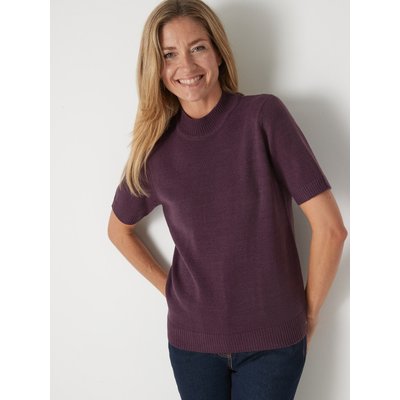 Pull col montant manches courtes DAXON