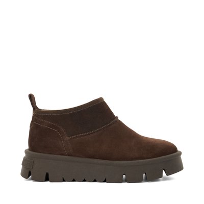 Bottines doublées de imitation fourrure - POD DUNE LONDON