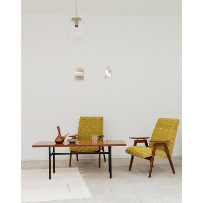 Table basse en bois Liv N°313 - Bon état DEBONGOUT