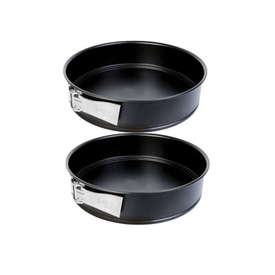 Ensemble de 2 Moules à manqué à charnière 24 cm TRADITION DR OETKER