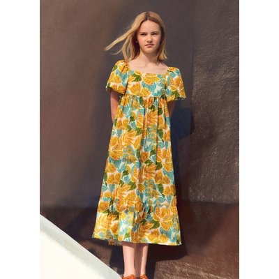 Robe à imprimé tropical MANGO KIDS