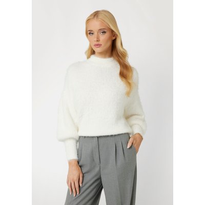 Pull Ras-Du-Cou Fil Duveteux GUESS