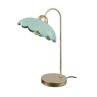 Lampe à poser en métal & céramique, CLARIS C-CREATION