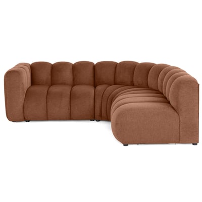 Canapé d'Angle droit 4 places - DEBBIE BEST MOBILIER