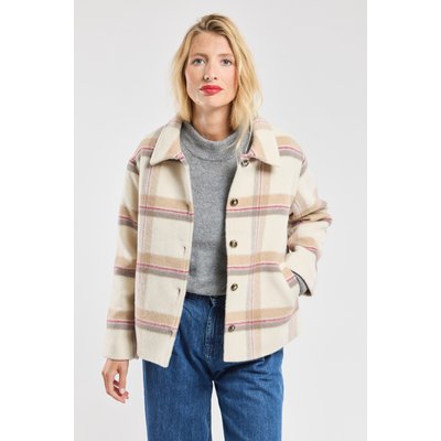 Veste à carreaux en laine ARMOR-LUX
