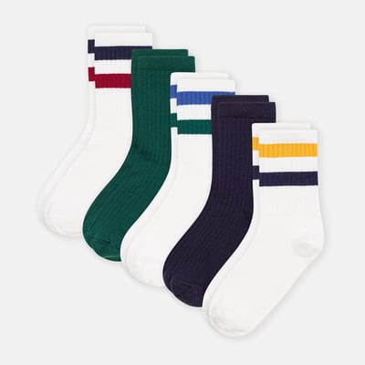 Confezione da 5 paia di calze PETIT BATEAU